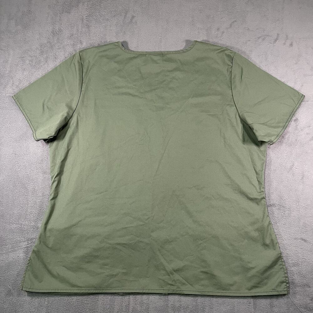 Dickies Scrub Set Green Unisex XL Cotton Blend Medical Nurse Uniform Workwear - Picture 8 of 16